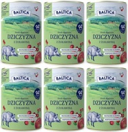 Baltica Mono zverina s brusnicami 6 x 400 g