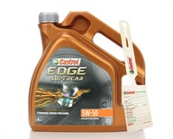 Castrol EDGE Supercar 5W50 4L olej, prívesok