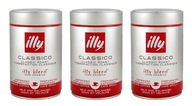 Illy Classico mletá káva 250 g 3 ks.