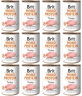 Brit Mono Protein Morčacie 12 x 400 g