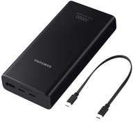 Originálna Samsung power banka 20000mAh EB-P5300XJEGEU 25W PD + QC čierna