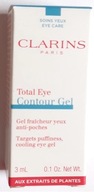 Clarins Total Eye Contour Gel očný gél 3 ml