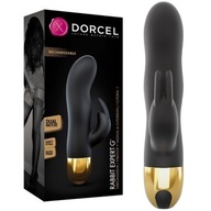 Vibrátor Dorcel Bunny, USB čierny