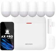 Bezdrôtový GSM WiFi AX Pro Alarm Hikvision 6x PIR + PET detektor pohybu