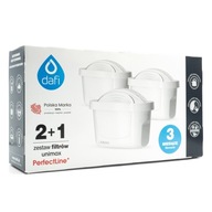 3x DAFI UNIMAX PERFECTLINE NÁPLŇ pre Brita Maxtra +