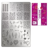 Moyra Stamp Plate 088 Lovelove