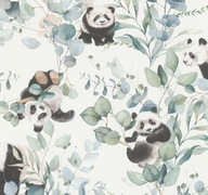 TAPETA NA NÁSTENU PANDA BEARS EUCALYPTUS RASCH 301144