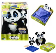 Plyšová Panda s bábätkom, maskot TM Toys, výška 30 cm + 2 roky