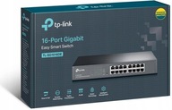 Switch TP-Link TL-SG1016DE 16 portov ovládateľný