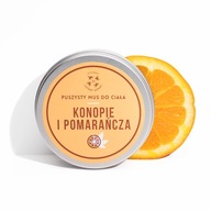 Prírodná telová pena Konope a pomaranč 150 ml Trzy Paki