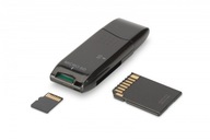 Čítačka pamäťových kariet DIGITUS DA-70310-3 USB 2.0