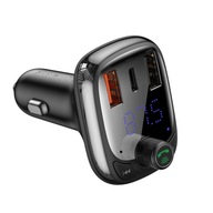 Bluetooth vysielač/nabíjačka pre auto Baseus S-13 (Overseas Edition