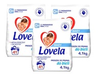 Lovela Detský púder 3x 4,1 kg / 123 pr Biela