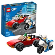 LEGO City 60392 Policajné stíhanie na bicykli.