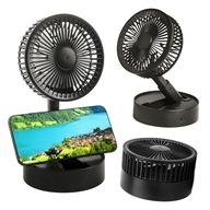 FUNKČNÝ VENTILÁTOR PEVNÝ STOLNÝ VENTILÁTOR SKLADACÍ USB MINI BATÉRIA