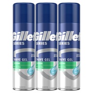 Gél na holenie Gillette Series Sensitive 3 kusy