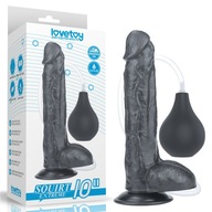 DILDO UMELÝ PENIS S PRÍSAVKOU Ejakulácia 25,5 cm