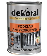 Decoral | ANTIKORÓZNY ZÁKLADNÝ ZÁKLAD 0,5 l oxidová červená (RAL 3009)