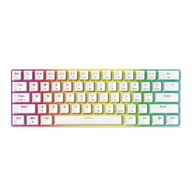 FANTECH mechanická klávesnica 60% RGB hráčska biela