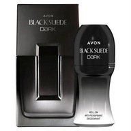 AVON Black Suede Dark pánska darčeková sada Parfumovaná voda + gulička 2v1