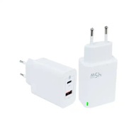 45W rýchlonabíjačka UNIVERZÁLNA USB-C USB-A GaN FAST CHARGE