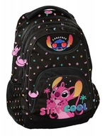 Čierny školský batoh Lilo a Stitch Paso FOR GIRL