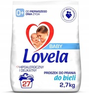 Lovela BABY Biely detský prací prášok 2,7 kg