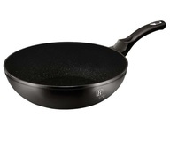 ŽULA WOK 28CM BERLINGER HAUS ČIERNA STRIEBORNÁ BH-1848