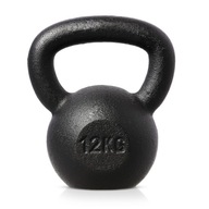 Liatinová loptička HMS Kettlebell na silové cvičenia Crossift 12 KG