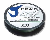 Daiwa J-Braid X4 0,10mm/135m tmavozelená