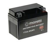 BATÉRIA YTX4L-BS 4AH 12V MOTOR SKÚTER MORETTI