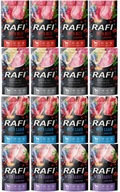 Rafi Mokré krmivo pre psov MIX CHUTÍ 16x500g