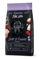 Fitmin For Life Light Starší psi s nadváhou 12 kg