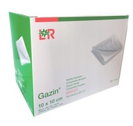 L&R GAS COMPRESS STERILE 10x10cm (50x2)