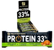 Proteínová tyčinka Sante Go On 33% slaný karamel x25