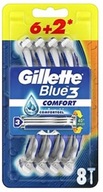 Gillette Blue 3 stroje Ligy majstrov 6+2 ks