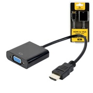 Adaptér prevodníka signálu HDMI na VGA na kábli