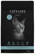 CAT'S LOVE Lachs - krmivo pre mačky s lososom 2kg