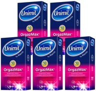 Unimil OrgazMax kondómy s cvočkami, 50 ks.