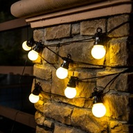 GARLAND ZÁHRADNÉ LAMPY 15 LED - MILKY - 11,5 m