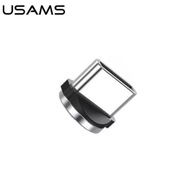 USAMS USB-C hromadný stříbrný/stříbrný magnetický