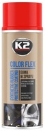 K2 FLEX GUMA SPREJ FARBA ČERVENÁ 400 ML