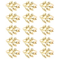 Gold Cocktail Buckle krúžky na obrúsky 15 ks