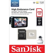Pamäťová karta SanDisk High Endurance SDXC 256GB