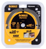 DEWALT DT1471 pílový kotúč na vláknocementový laminát 165x20mm 4 zuby