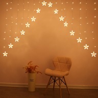 SVETELNÉ ZÁCLONY GARLAND LED STAR LIGHTS XXL