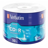 CD-R Verbatim Extra Protection 700 MB x52 50 ks.