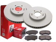 BREMBO PREDNÉ DISKY, DESTIČKY, HYUNDAI TUCSON JM 300MM