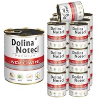 DOLINA NOTECI PREMIUM KRMIVO PRE PSA HOVÄDZIE MÄSO 20x800g