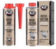 K2 DIESEL GO + DICTUM NA ČISTENIE VSTREKOVAČA